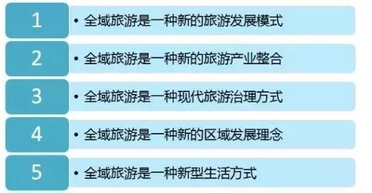 全域旅游是什么意思 什么才是全域旅游？