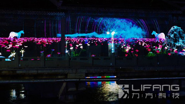 红原夜游亮化